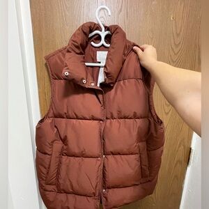 H&M oversized puffer vest